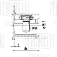 ���� ���������� Audi A6 C5 97 Trialli GO1818 GO1818 ����