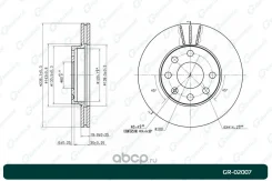 ���� ��������� ������������� G-brake GR-02007 Gbrake GR02007 GR02007 ����