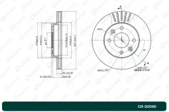 ���� ��������� ������������� G-brake GR-02040 Gbrake GR02040 GR02040 ����