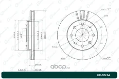 ���� ��������� ������������� G-brake GR-02224 Gbrake GR02224 GR02224 ����