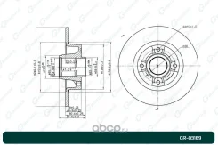 ���� ��������� G-brake GR-03189 Gbrake GR03189 GR03189 ����
