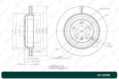 ���� ��������� G-brake GR-20398 Gbrake GR20398 GR20398 ����
