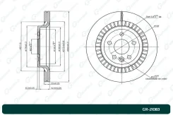 ���� ��������� G-brake GR-21083 Gbrake GR21083 GR21083 ����