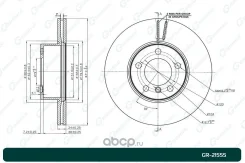 ���� ��������� ������������� G-brake GR-21555 Gbrake GR21555 GR21555 ����