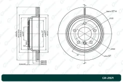 ���� ��������� G-brake GR-21671 Gbrake GR21671 GR21671 ����