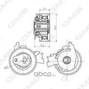 ����� �������� ����� ��� Daewoo Nubira Saloon KLAJ - 2.0 1999.06-2003.07/ OPEL Astra F 56, 57 - 1.6 1995.09-1998.09, Astra F Hatchback 53, 54, 58, 59...
