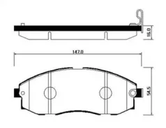 ������� ��������� Hyundai H-1 00-05, Starex 97-02 HSB HP0018 HP0018 ����