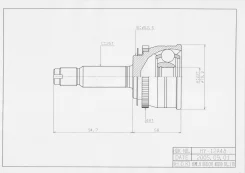 ���� ������� ABS, Made in Japan HY Accent 1.3/1.6 02- HDK HY012A48 HY012A48 ����