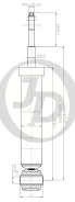 ����������� ������������ ������ /343352/ BMW 3, Compact, Convertible, Coupe, Touring E36, E46 95- JD JAA0454 JAA0454 ����
