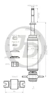 ����������� �������� �������� /443189/ Mitsubishi L200 86-, Forte 96-, Strada 96-, Triton 96- JD JAA0473 JAA0473 ����