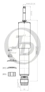 ����������� �������� �������� /443238/ Nissan Pick-up D21 92-, Cab 85-, King Cab 85-, NP300 85-, Navara 85-, Datsun Truck 85- JD JAA0477 JAA0477 ����