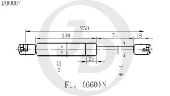 ������� ���� FO Mondeo B4Y, B5Y, BWY 00-07 JD JAD0007 JAD0007 ����