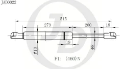 ������� ���� HO Civic EJ/EK Saloon 95-01 JD JAD0022 JAD0022 ����