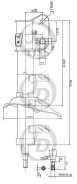 ������ ������������ �������� ������ /334275/ Subaru Legacy 98-, Outback BE, BH AWD 00- JD JAS0182 JAS0182 ����