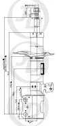 ������ ������������ �������� ������ /334346/ Toyota Opa ZCT10 00-, Vista AZV/ZZV50 98- JD JAS0306 JAS0306 ����