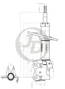 ������ ������������ �������� ����� /339243/ Toyota Prius _W3_ 1.8 Hybrid 08- JD JAS0609 JAS0609 ����