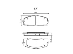 ������� ���������, �������� D2064H TO Dyna/ToyoAce LY121/131/151/161/ YY121/131 95-99, Dyna/ToyoAce LY121/122/151/161/162/ YY121/131 99-01, Dyna/ToyoA...
