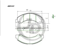 ������� ���������, �������� D4052 IS ELF 84- JD JBP0197 JBP0197 ����
