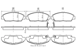 ������� ���������, �������� D5077M HO Prelude 91-, Inspire CC1/UA1 89- JD JBP0258 JBP0258 ����