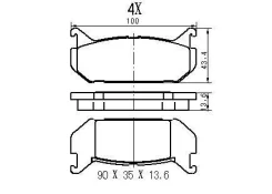������� ���������, ������ D3083 MZ Cronos, Clef, MX-6, Capella 92- JD JBP0261 JBP0261 ����