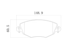 ������� ���������, �������� GDB1434 FO Mondeo 00-07 JG X-Type 01- JD JBP0296 JBP0296 ����
