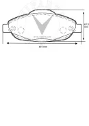 ������� ���������, �������� GDB1761 PE 308 07-, 3008 09- JD JBP0307 JBP0307 ����