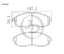 ������� ���������, �������� GDB3201 HY Porter 04- JD JBP0322 JBP0322 ����