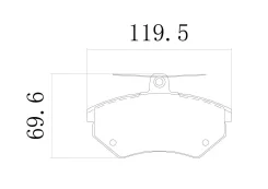 ������� ���������, �������� GDB1044 AU 80 VW 87-97 JD JBP0316 JBP0316 ����