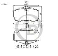 ������� ��������� �������� ������ Iveco Daily II JD JBP0440 JBP0440 ����