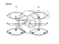 ������� ��������� �������� �������� SK Octavia 5E3/5 12- VW Golf 5G1 12-, Golf BA5 13- AU A3 8VS, 8VA, 8V1 12- BMW 5 E39 98-00 SE Leon 5F# 12- JD JBP0...