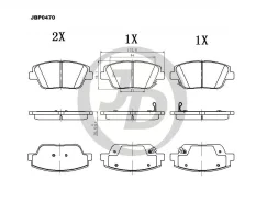 ������� ��������� ��������, �������� KI Optima TF 10- HY Sonata GF 09-, Azera HG 11- JD JBP0470 JBP0470 ����