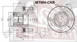 ������� ������ Mitsubishi Lancer CK5A 1995-2003 ASVA MTWH-CKR MB844919, MR131774, MR403728 ����