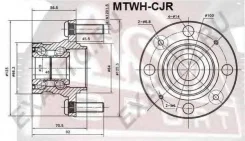 ������� ������ Mitsubishi Carisma DA1A 1995-2003 ASVA MTWH-CJR MB911498, MR223284, MR403806, MB663630, MR297725 ����