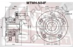 ������� �������� Mitsubishi Chariot Grandis N84W 1997-2003 ASVA MTWH-N84F MTWHN84F ����