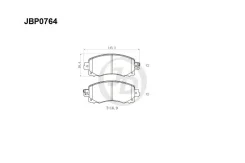 ������� ��������� ��������, �������� Subaru Impreza, XV JD JBP0764 JBP0764 ����