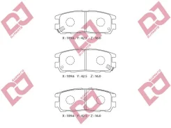 ������� ��������� �������� ������/Isuzu 8-97035-266-0/Djparts-BP1053 BP1053 ����