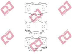 ������� ��������� �������� ��������/Toyota 04465-35080/Djparts-BP1005 BP1005 ����