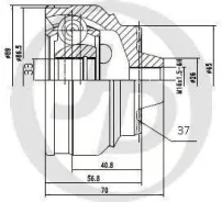���� ������� BMW X3 F25 10-17 2,0 N20B20U0 184 JD JCT0305 JCT0305 ����