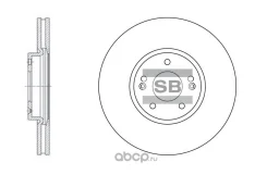 ���� ��������� �������� 321�28 5 ��� HY Santa Fe 00- Sangsinbrake SD1053 SD1053 ����