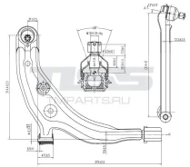 ����� �������� ��������, ����� Premium NI March/Micra K11 92-03 JD JDCP609L JDCP609L ����