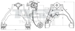 ����� �������� ��������, ������ ������� Premium MI L200 KB#T/KA#T 05-, Pajero Sport KG#/KH# 08- JD Jdcpx130R JDCPX130R ����