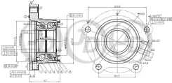 �������, ������ ������ � ABS TO Land Cruiser 200 J2 08, Tundra 06- JD JEH0122 JEH0122 ����