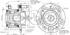 �������, ������ � ABS R16 CH Cruze J300 09- JD JEH0130 JEH0130 ����