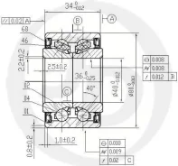 ���������, �������� MI Chariot 84-97, RVR 91-94, Mirage 93-, Galant 87-92 JD JEW0048 JEW0048 ����