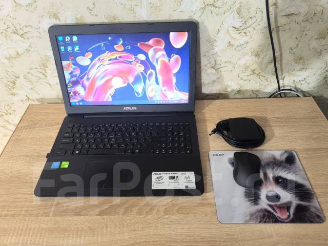 Asus X555SJ. 15.6", 1,6����, ��� 4 ��, ���� 512���, WiFi: 1, Bluetooth: 1, ����������� �� 3��. ����