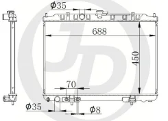 �������� ��������� A/T ������ ������ ��� - ������ NI X-Trail T30 2.0/2.5 / 4x4 JD JPR0020 JPR0020 ����