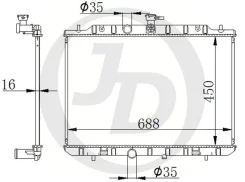 �������� ��������� A/T ������ ������ ��� - ������ NI X-Trail T31 2.0/2.5 / FWD JD JPR0021 JPR0021 ����