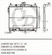 �������� ��������� AT ������ ������ ��� - ������ HY Getz 2005-2011 TB 1,4 G4EE 97 JD JPR0152 JPR0152 ����