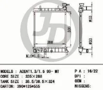 �������� ��������� MT ������ ������ ��� - ������ HY Accent 99-12 LC ����� 1,5 G4EC-G 102 JD JPR0150 JPR0150 ����