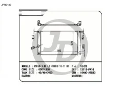 �������� ��������� AT/MT ������ ������ ��� - ������ TO Prius 08-, Auris 10- JD JPR0180 JPR0180 ����